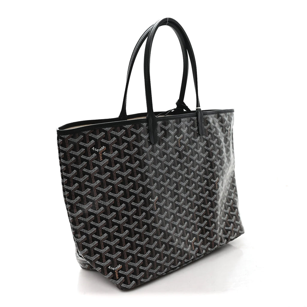 Goyard Black Goyardine Saint Louis