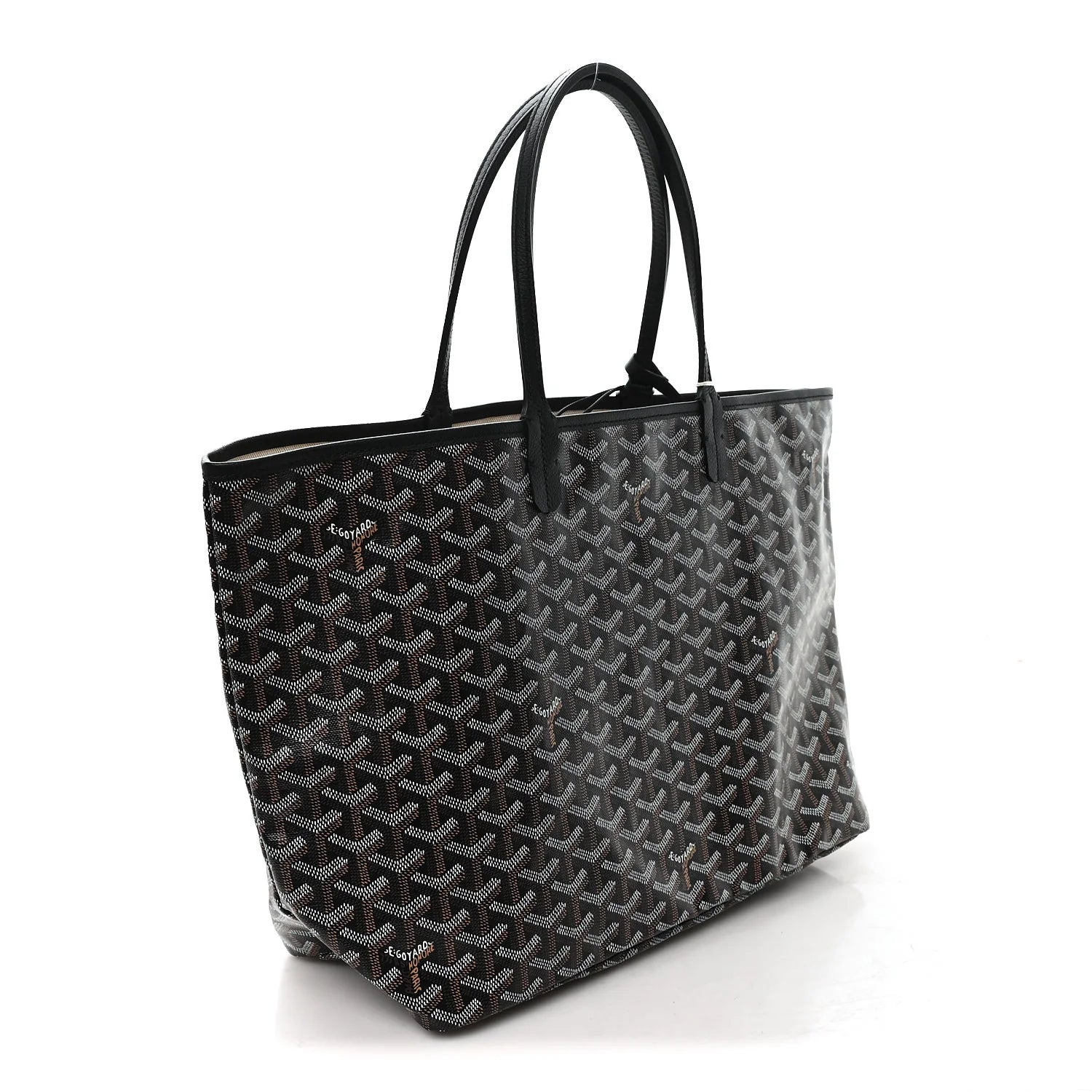 Goyard Black Goyardine Saint Louis