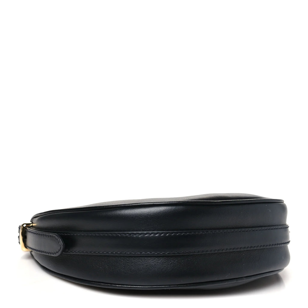 Prada Black Leather Arqué Bag