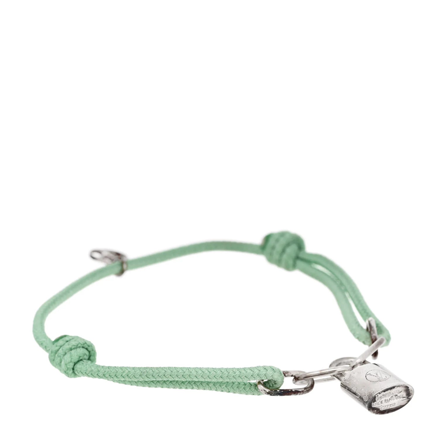 Louis Vuitton Silver Lockit Bracelet