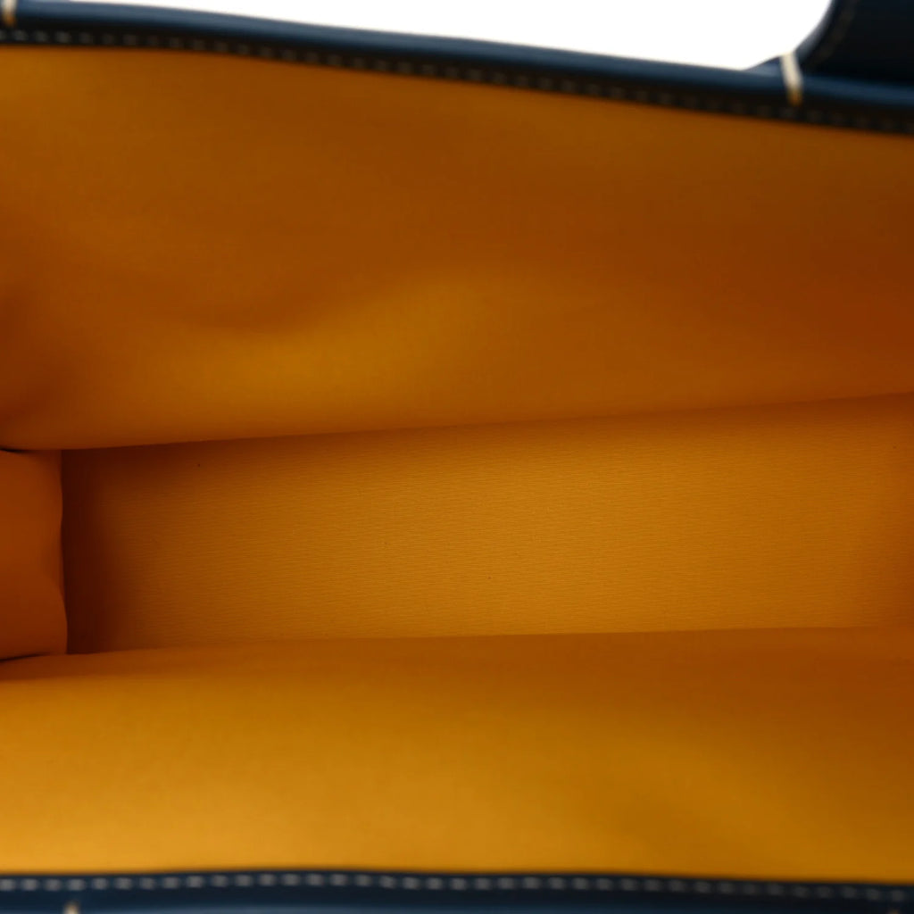 Goyard Blue Goyardine Villette Tote