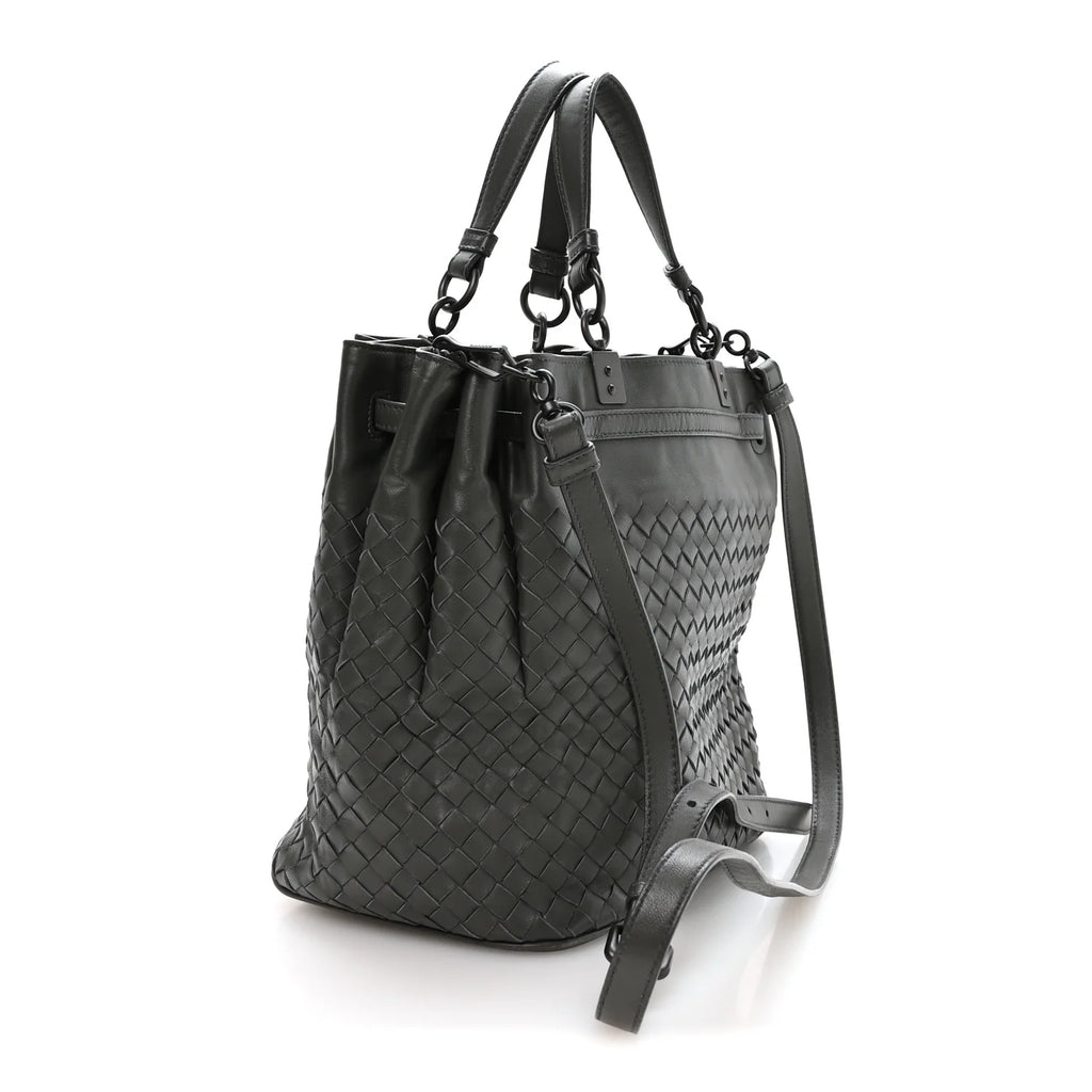 Bottega Veneta Intrecciato Leather Tote