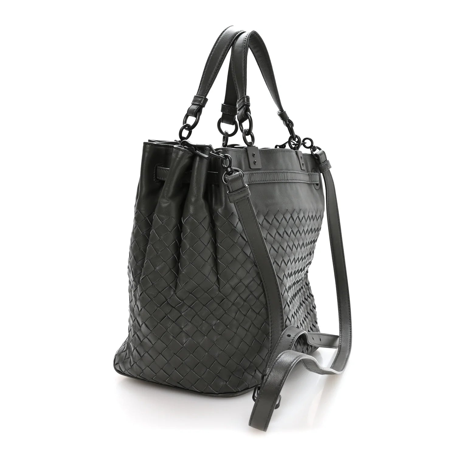 Bottega Veneta Intrecciato Leather Tote