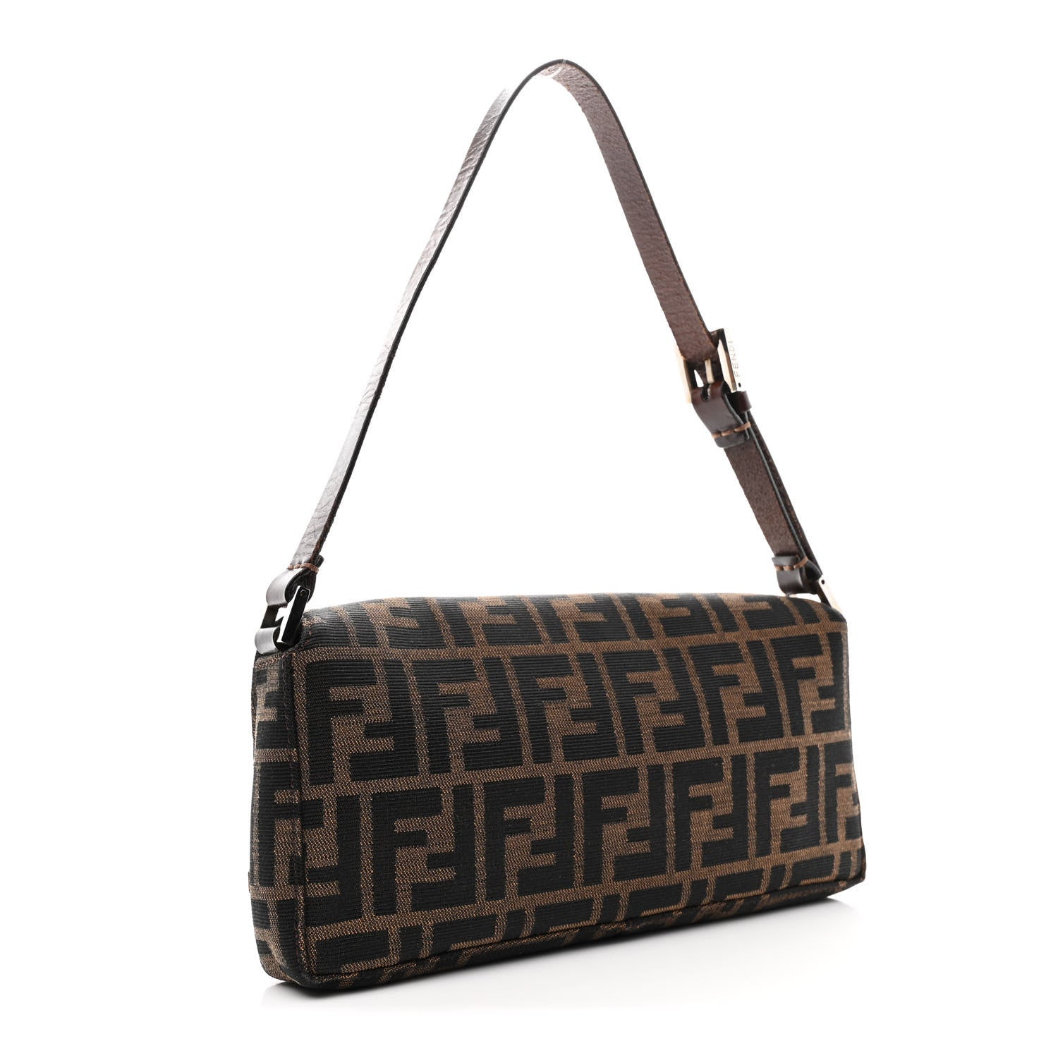 Fendi Zucca Canvas Baguette Bag