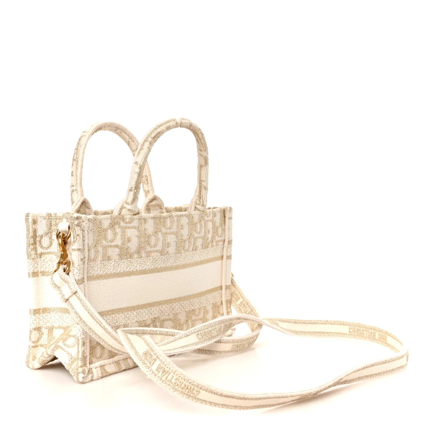 Dior Mini Gold Oblique Tote