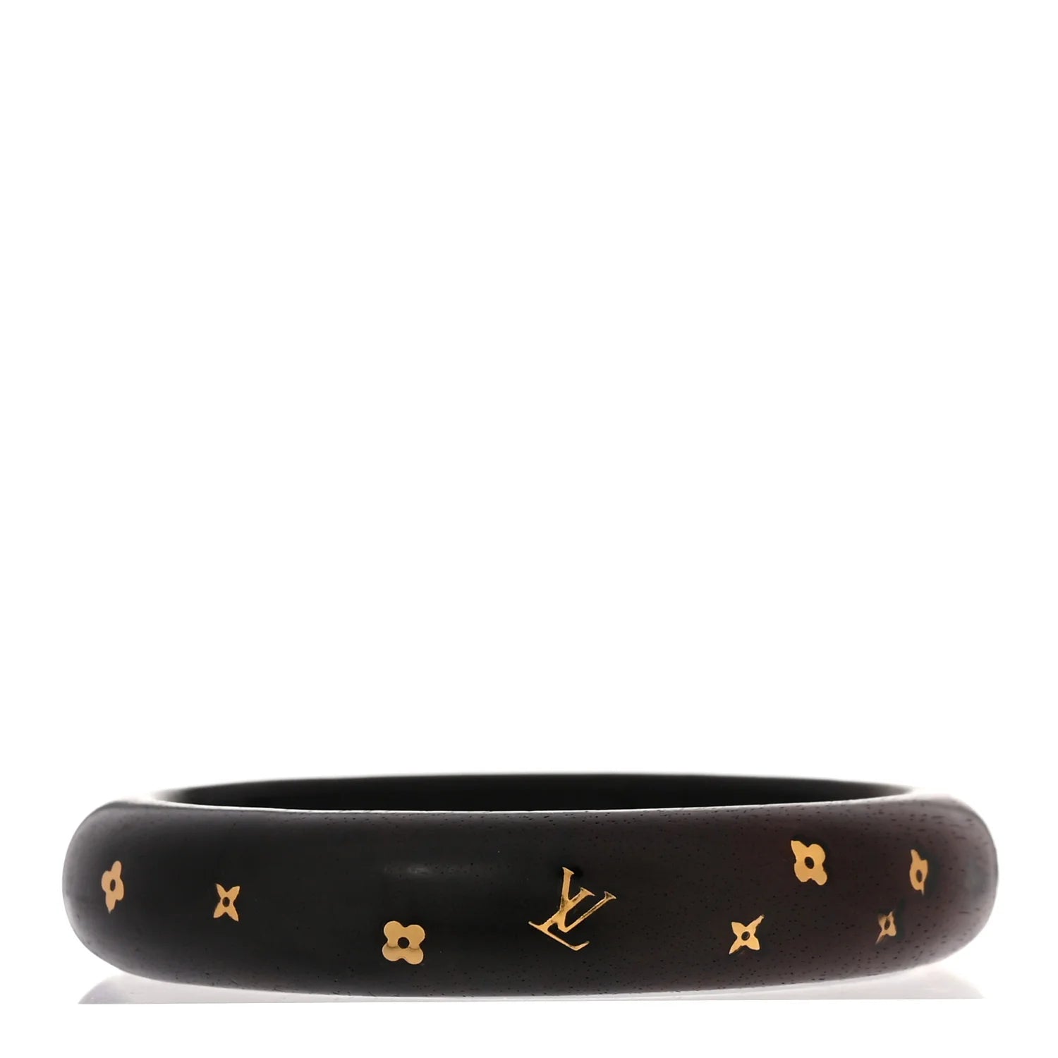 Louis Vuitton Black Monogram Bangle