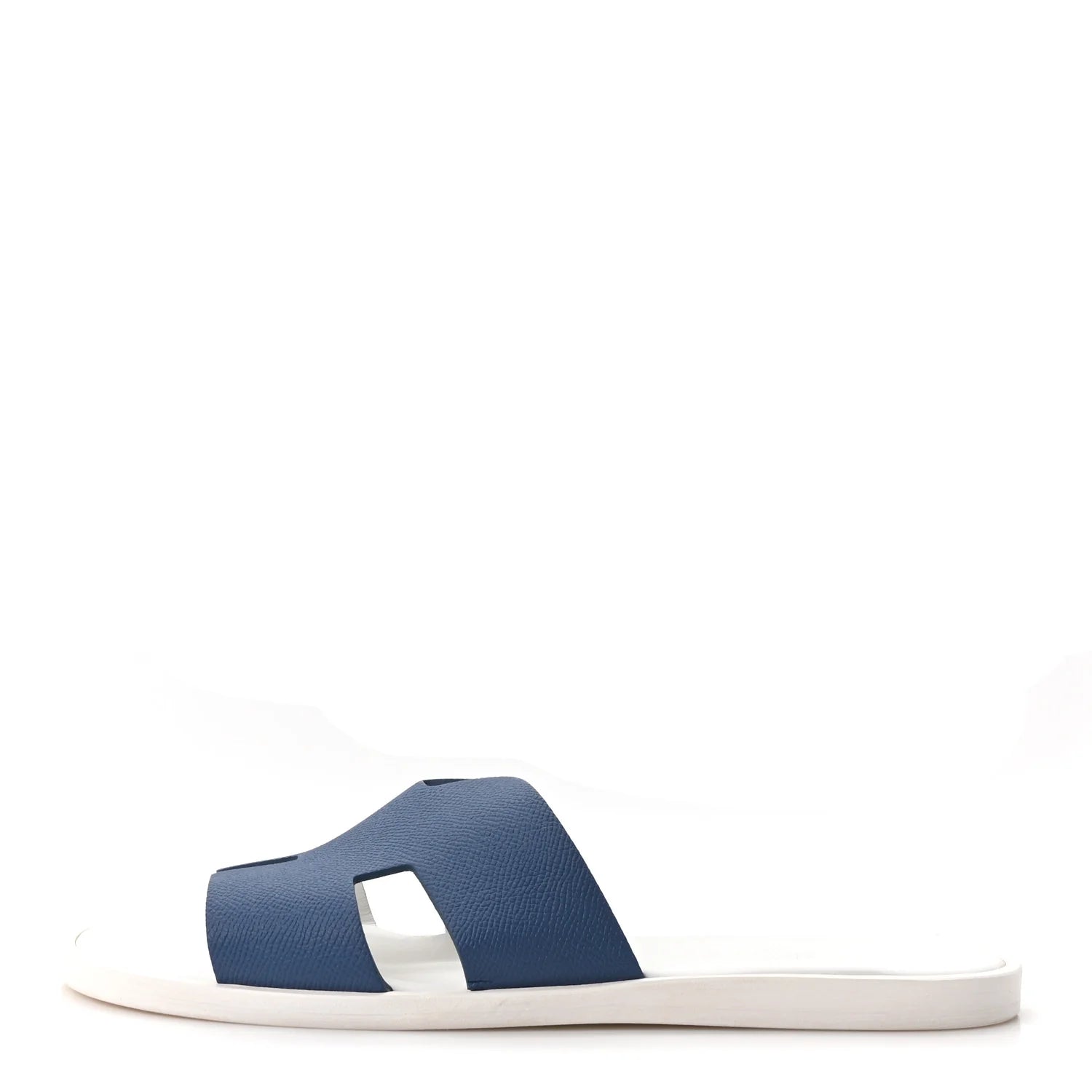 Hermes Blue White Oran Sandals