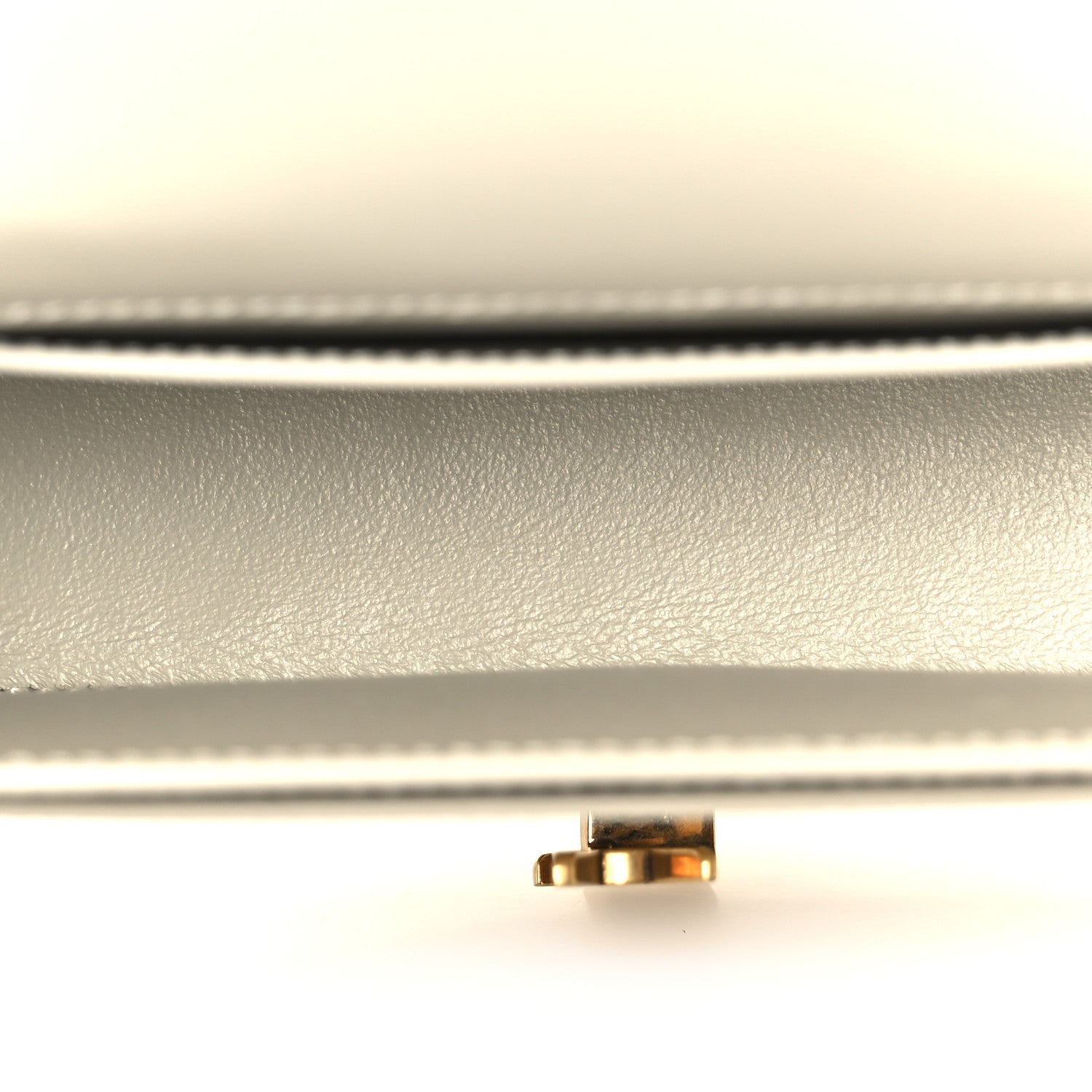 Saint Laurent White Leather Bag