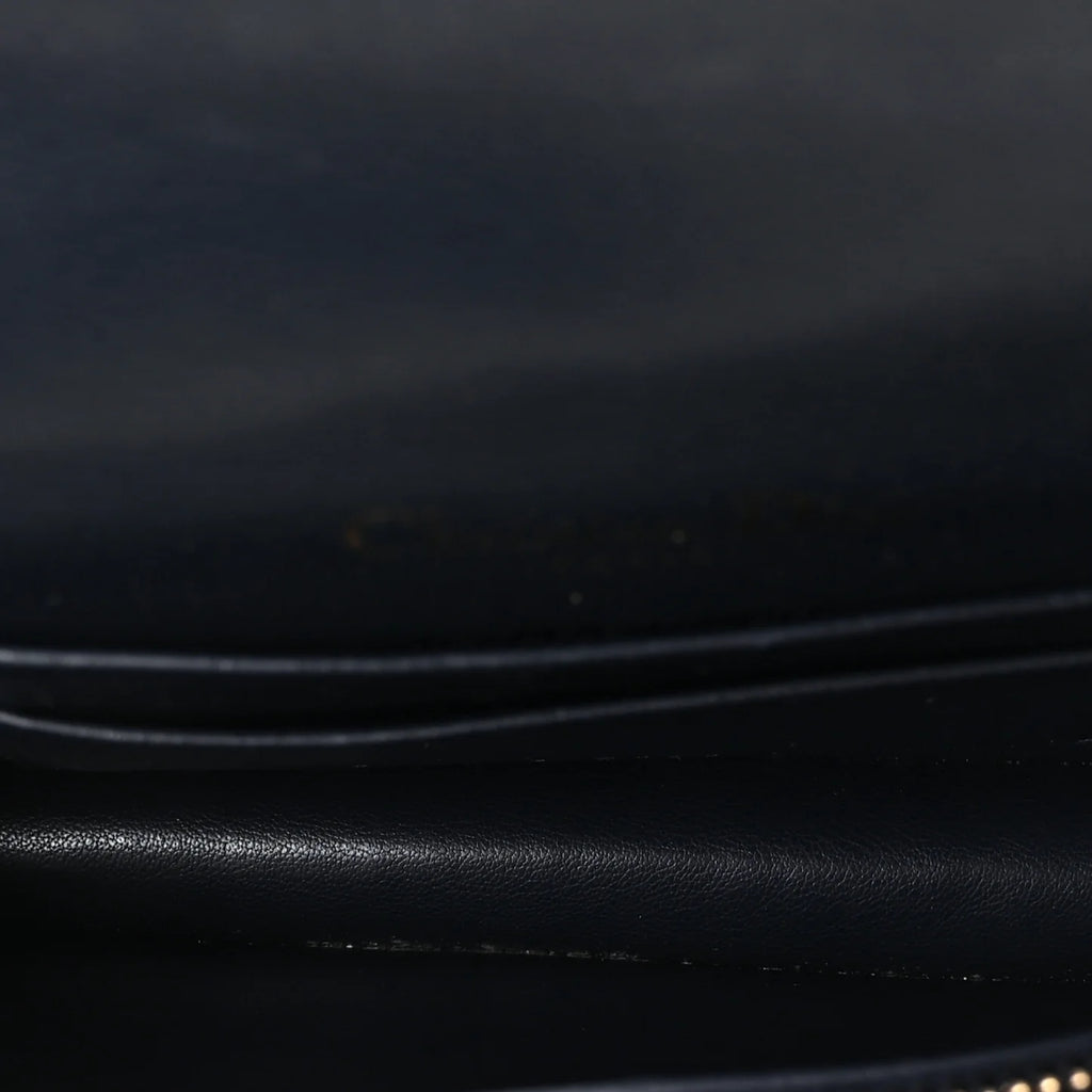 Dior Blue Oblique Saddle Pouch