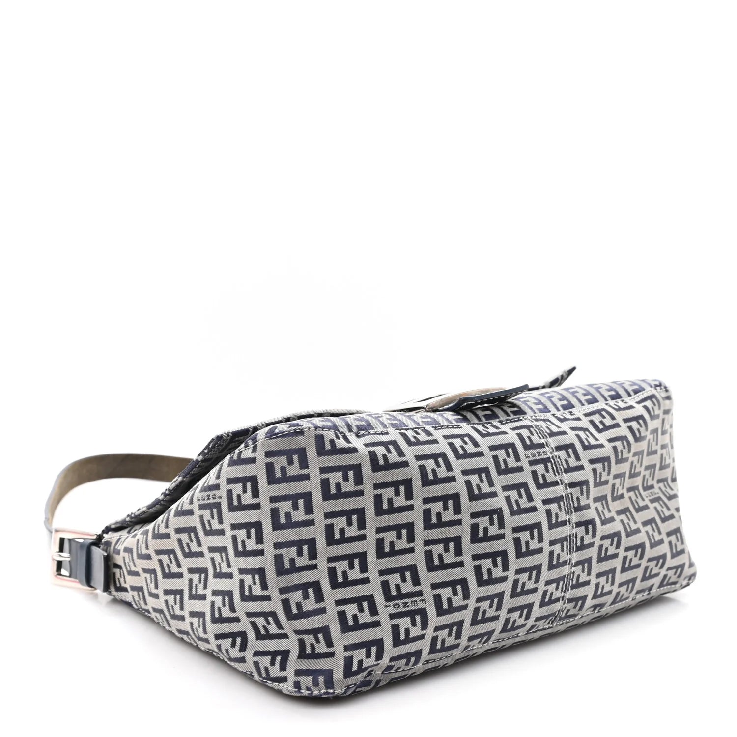 Fendi Navy Zucchino Canvas Bag