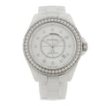 Chanel J12 White Ceramic Diamond