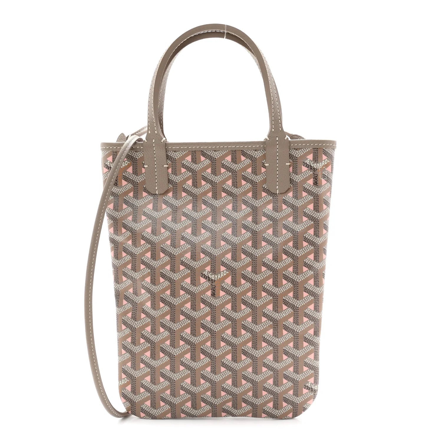 Goyard Grey Goyardine Poitiers Tote