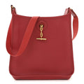 Hermes Red Grained Leather Vesly