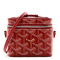 Goyard Red Goyardine Mini Vanity