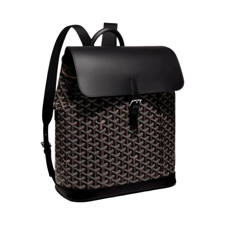 Goyard Gringoire Black Goyardine Backpack