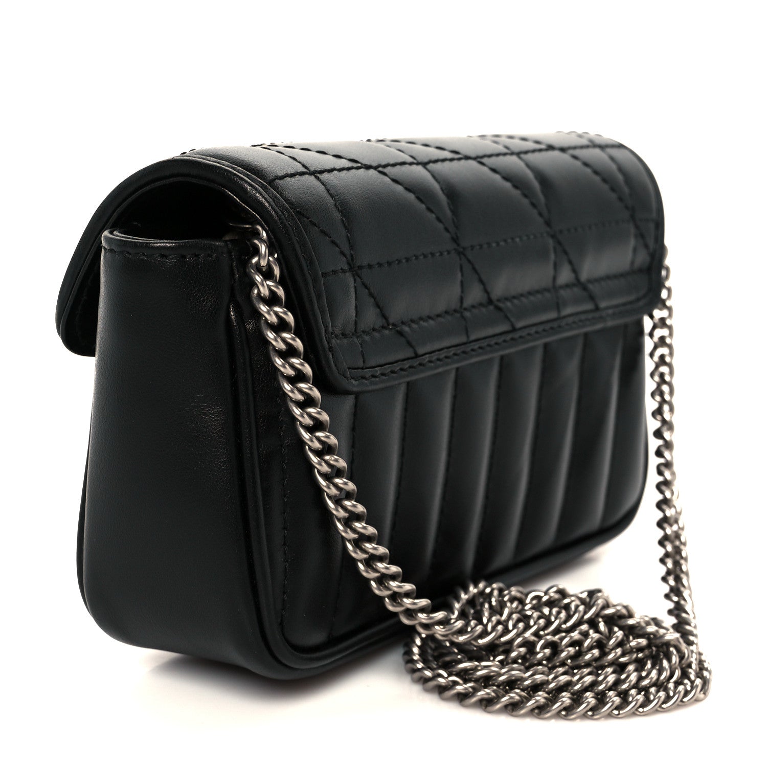 Gucci Black GG Marmont Bag