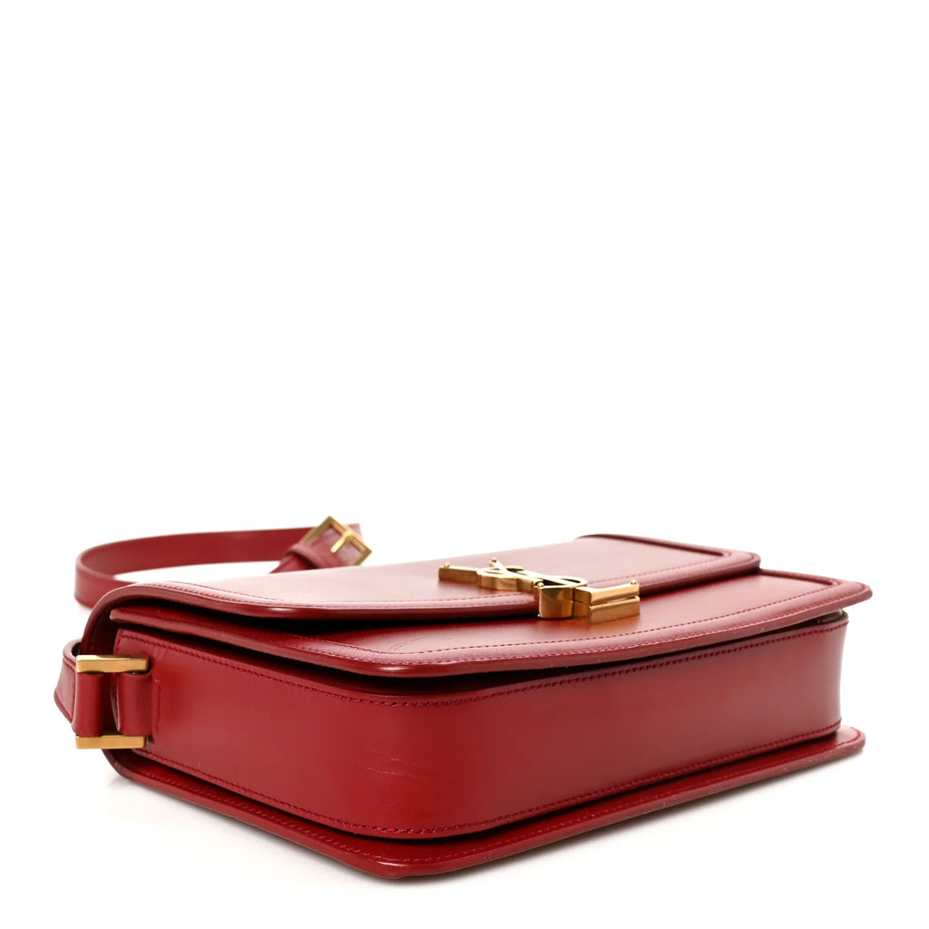 Saint Laurent Red Leather Solferino