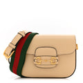 Gucci Horsebit 1955 Beige Bag