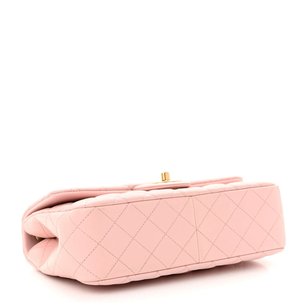 Chanel Pink Quilted Lambskin Bag
