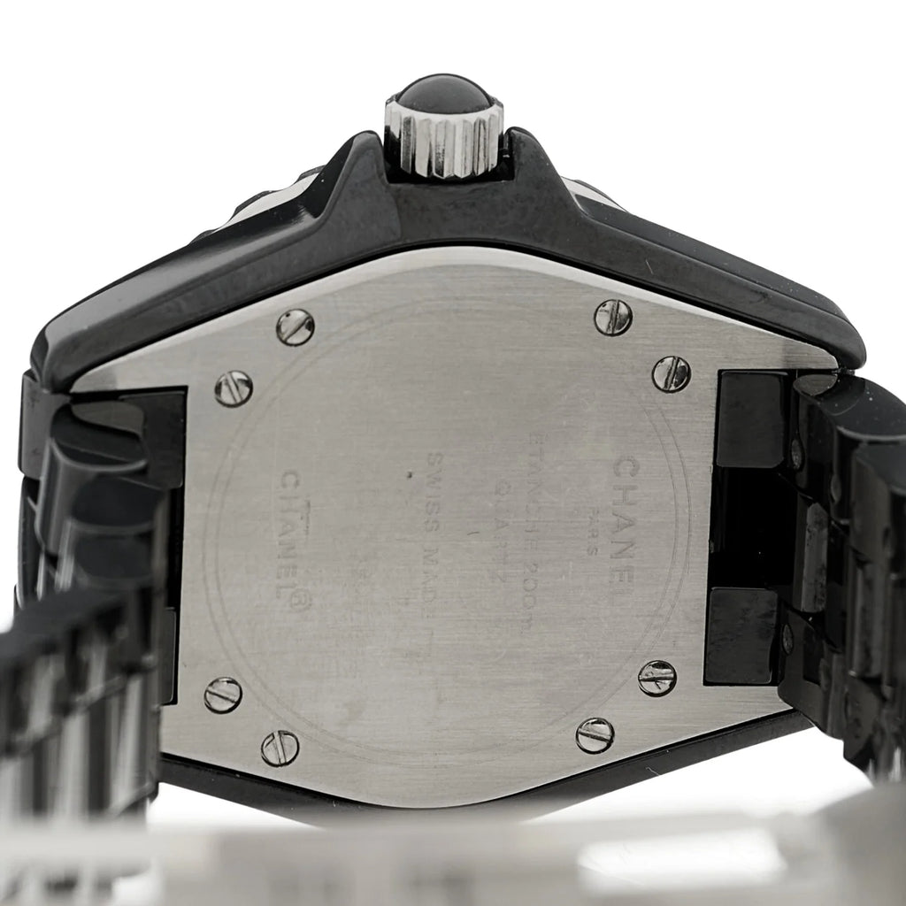 Chanel J12 Black Ceramic Diamond