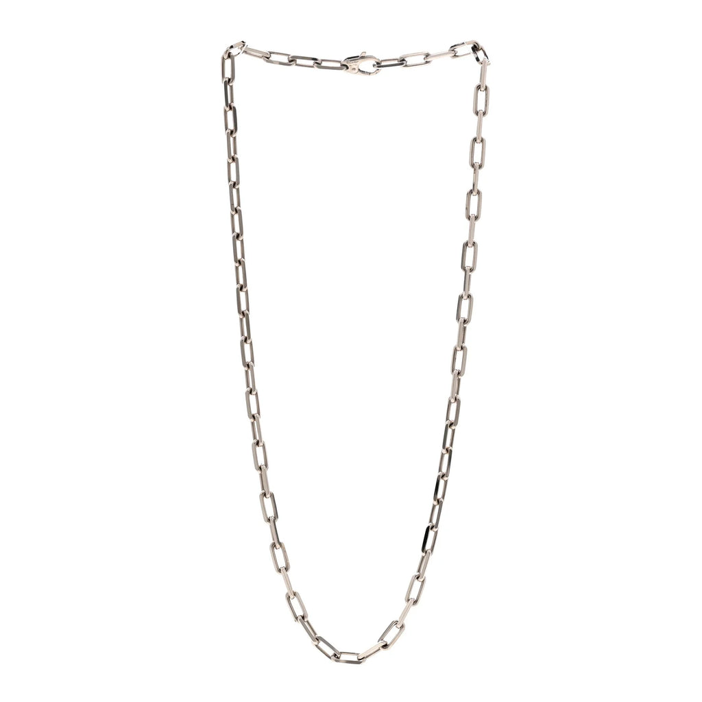 Cartier White Gold Link Necklace