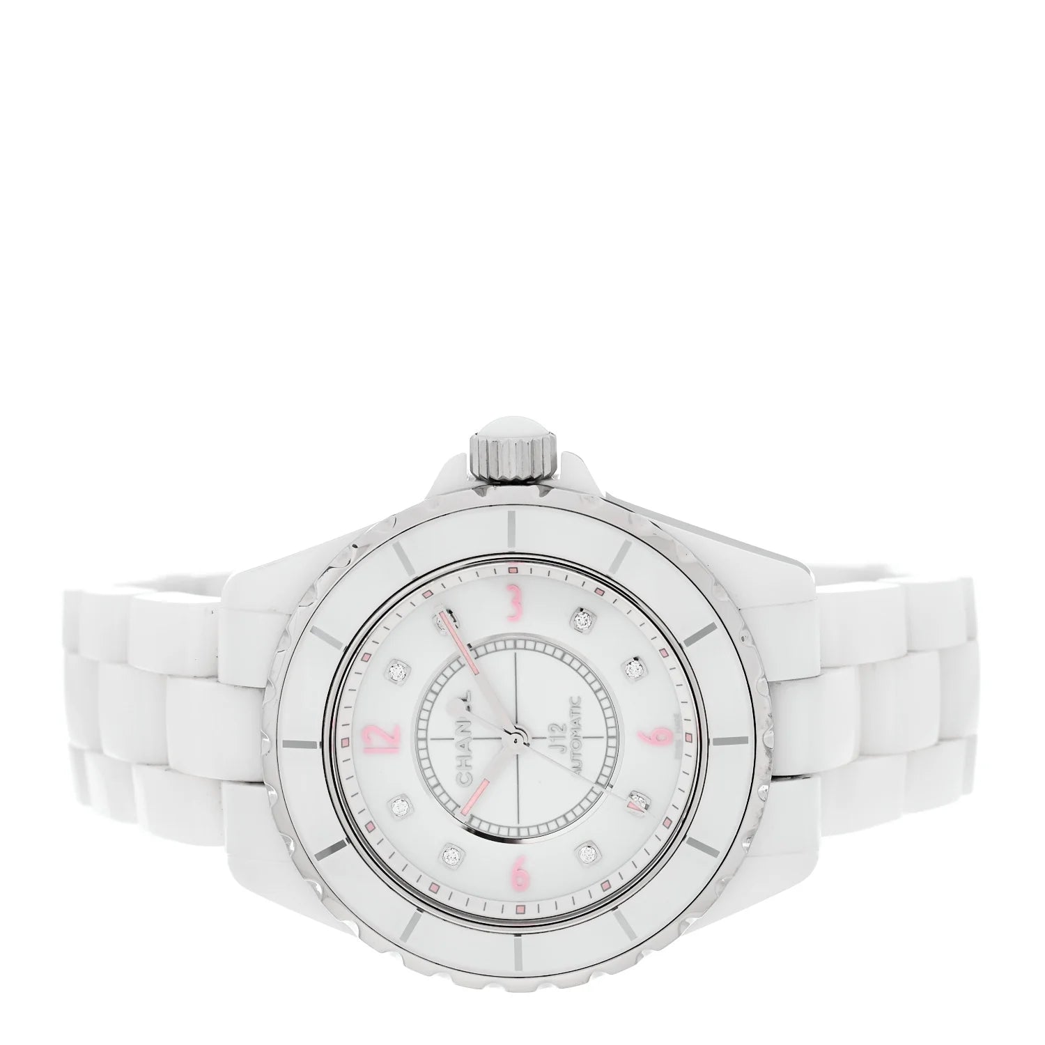 Chanel J12 White Ceramic Diamond