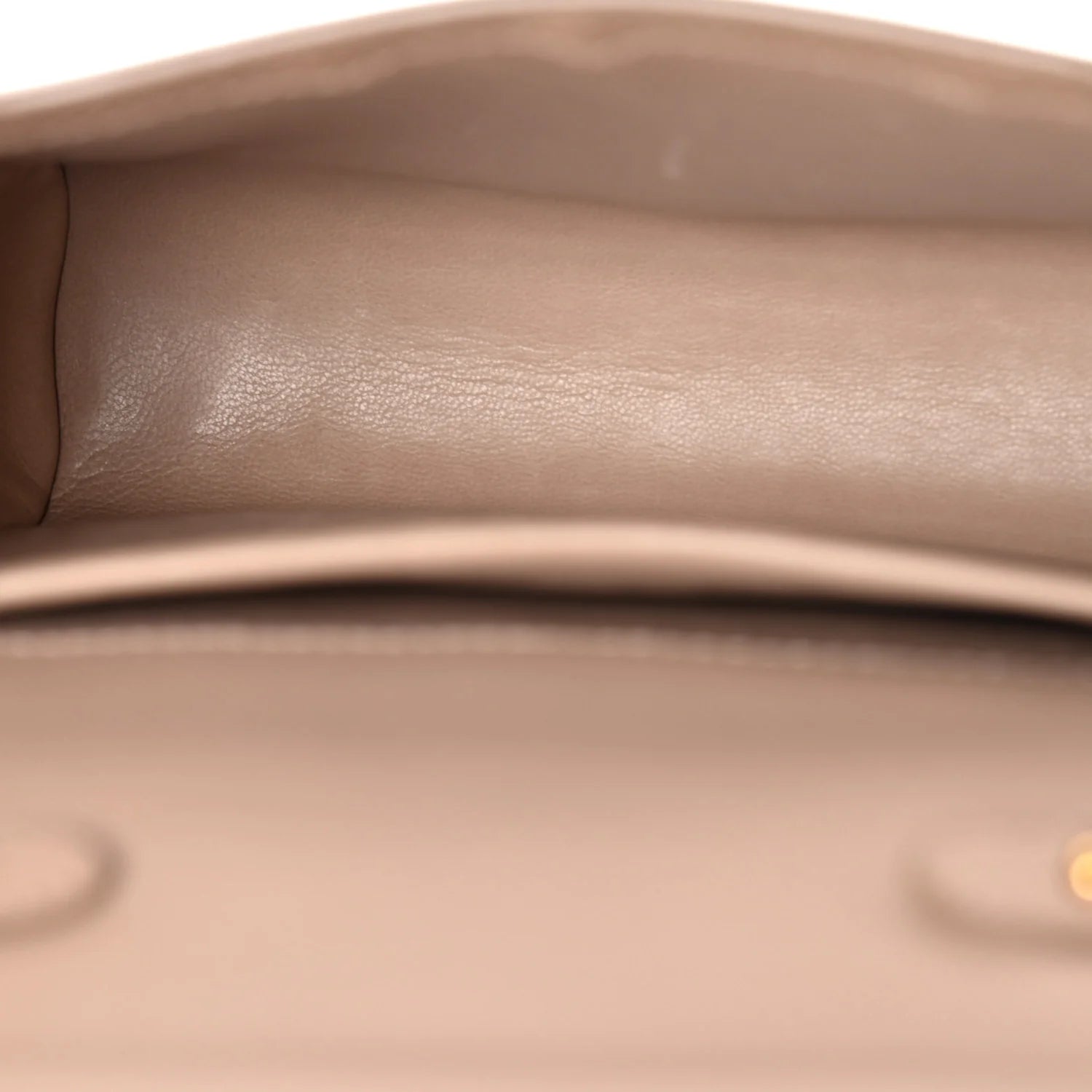Prada Beige Saffiano Chain Bag