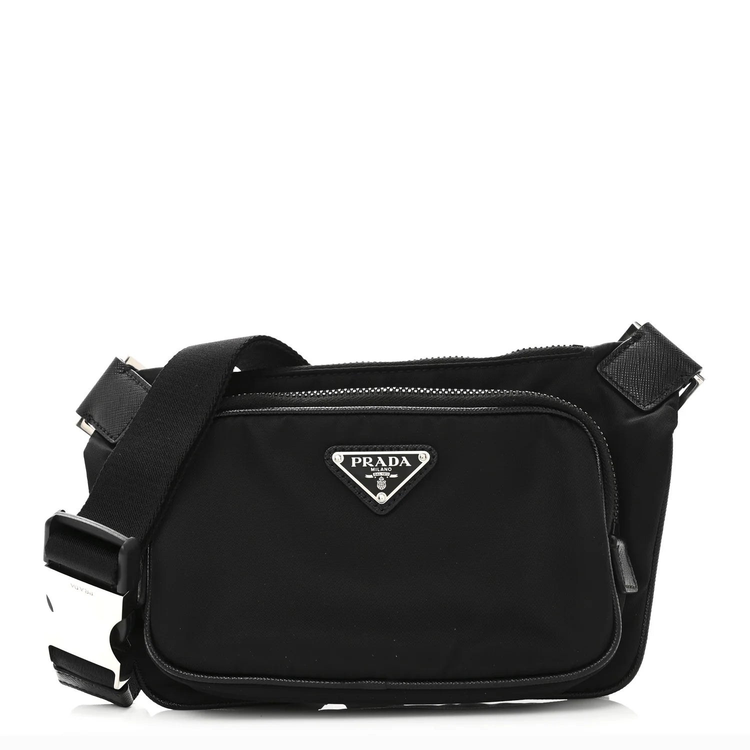 Prada Black Nylon Crossbody Bag