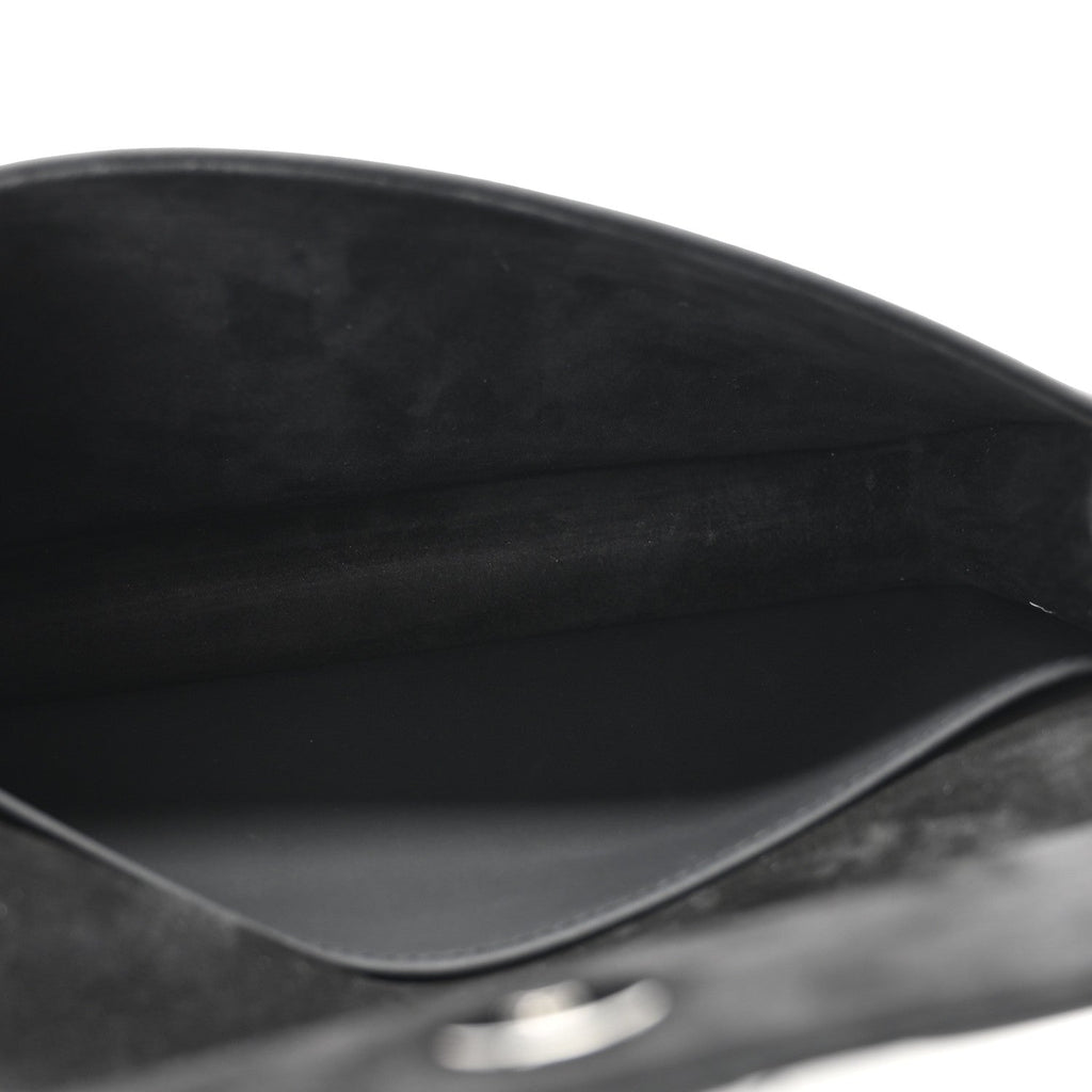Dior Matte Black Cannage Pouch
