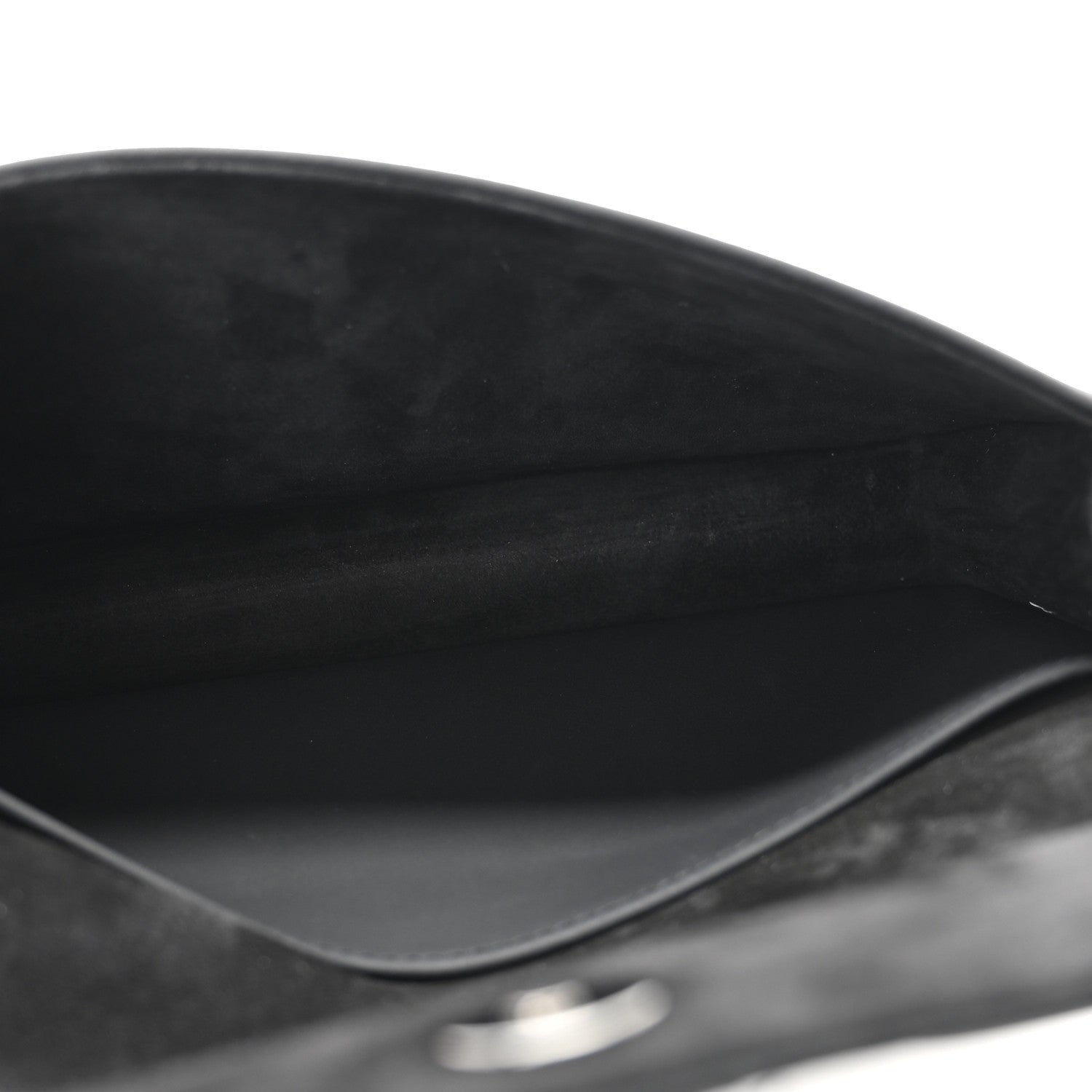 Dior Matte Black Cannage Pouch