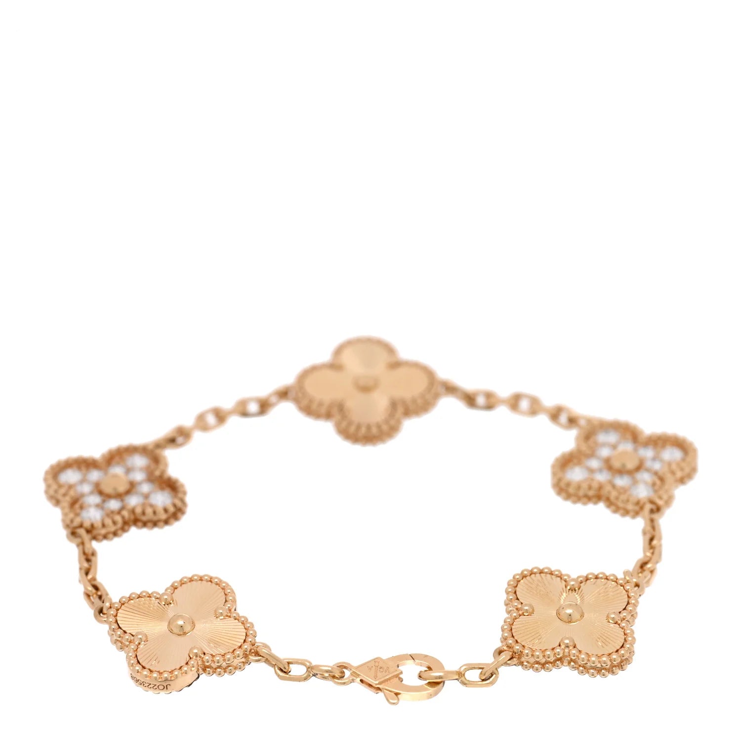 Van Cleef Diamond Alhambra Bracelet