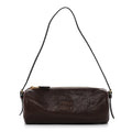 Miu Miu Brown Leather Cylinder Bag