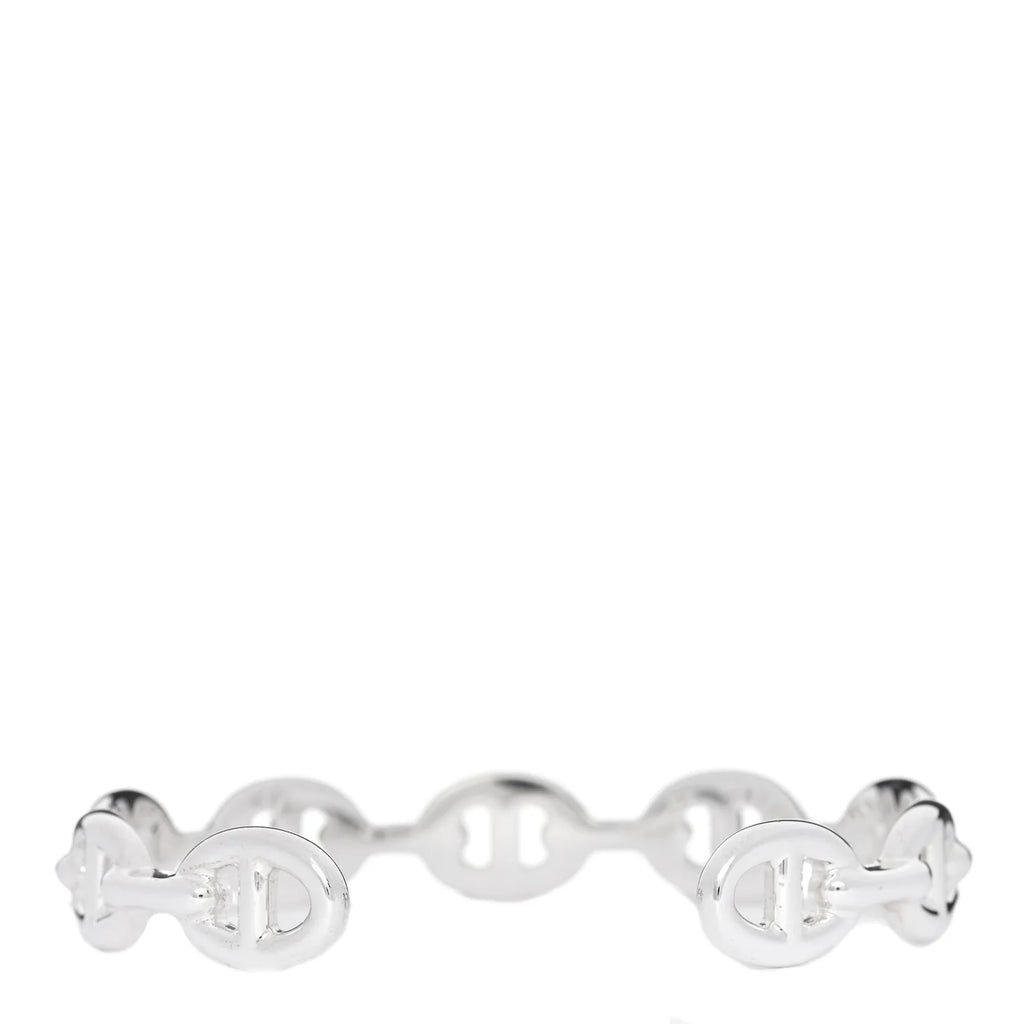 Hermes Silver Chaine d'Ancre Bracelet