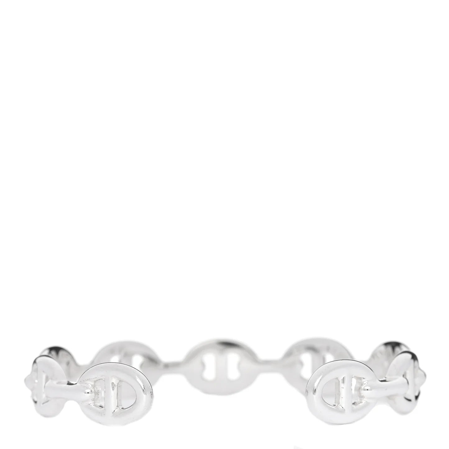 Hermes Silver Chaine d'Ancre Bracelet