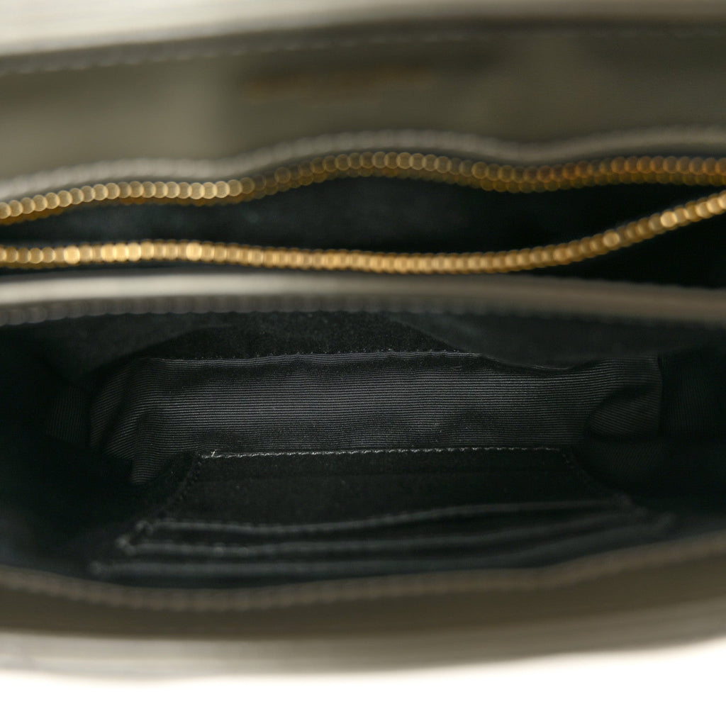 Saint Laurent Grey Loulou Bag