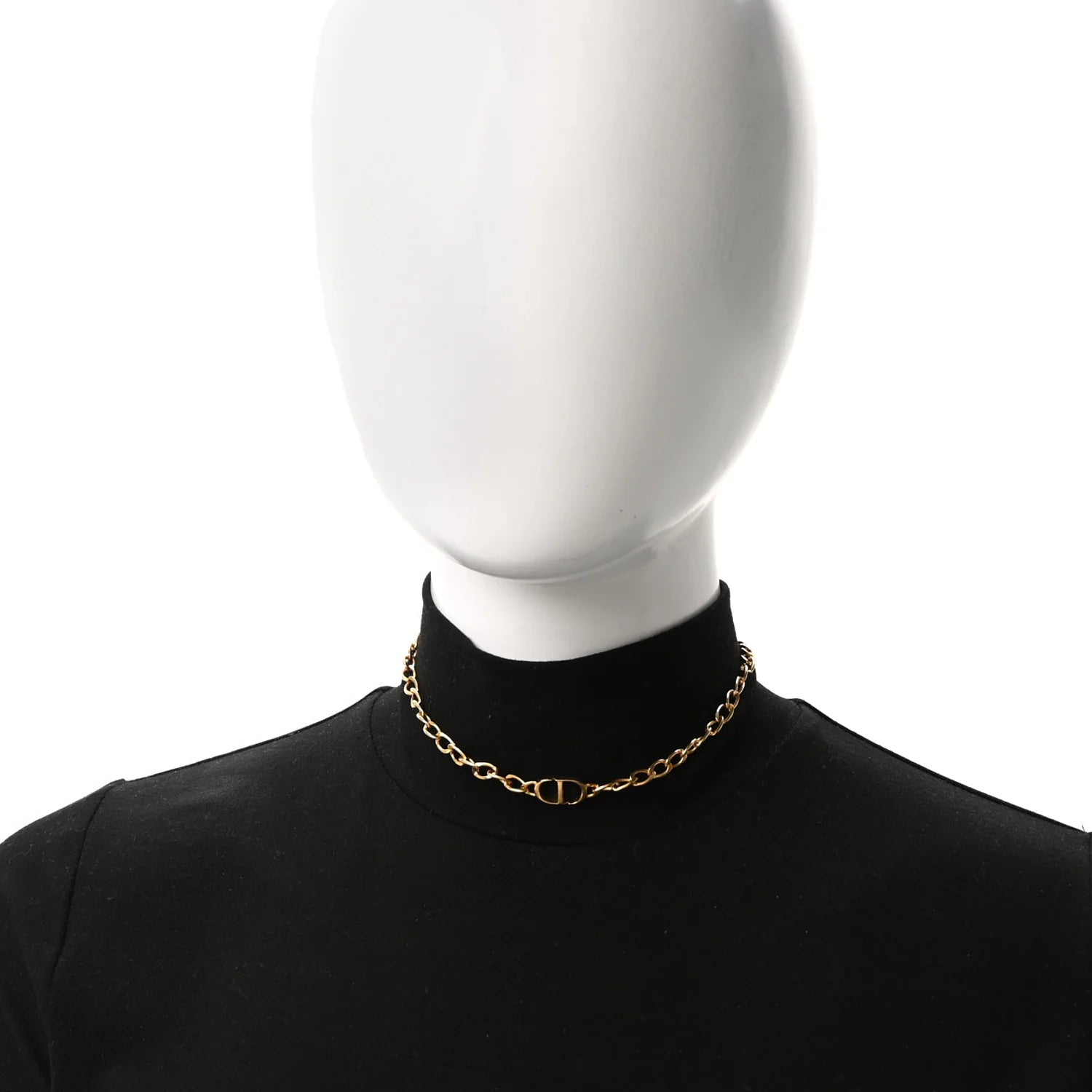 Dior Gold CD Chain Necklace