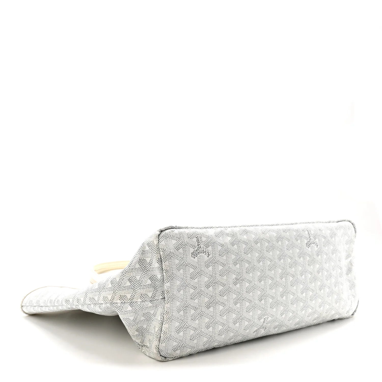 Goyard White Goyardine Saint Louis