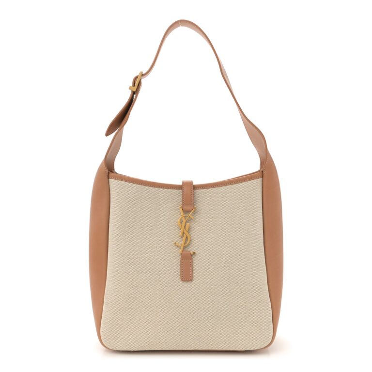 Saint Laurent Canvas Hobo Bag