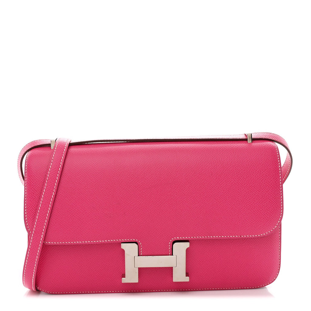 Hermes Pink Epsom Constance Bag
