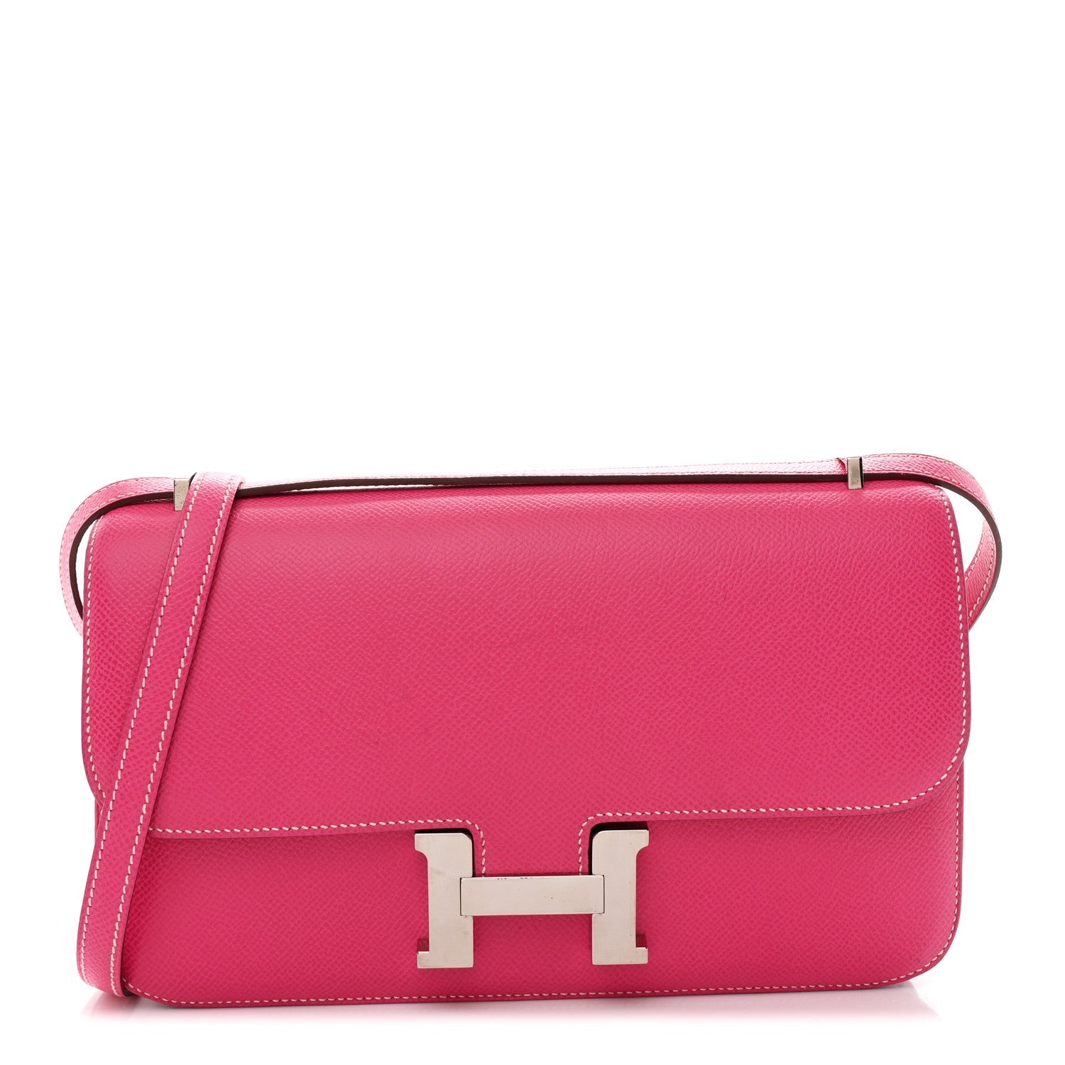 Hermes Pink Epsom Constance Bag
