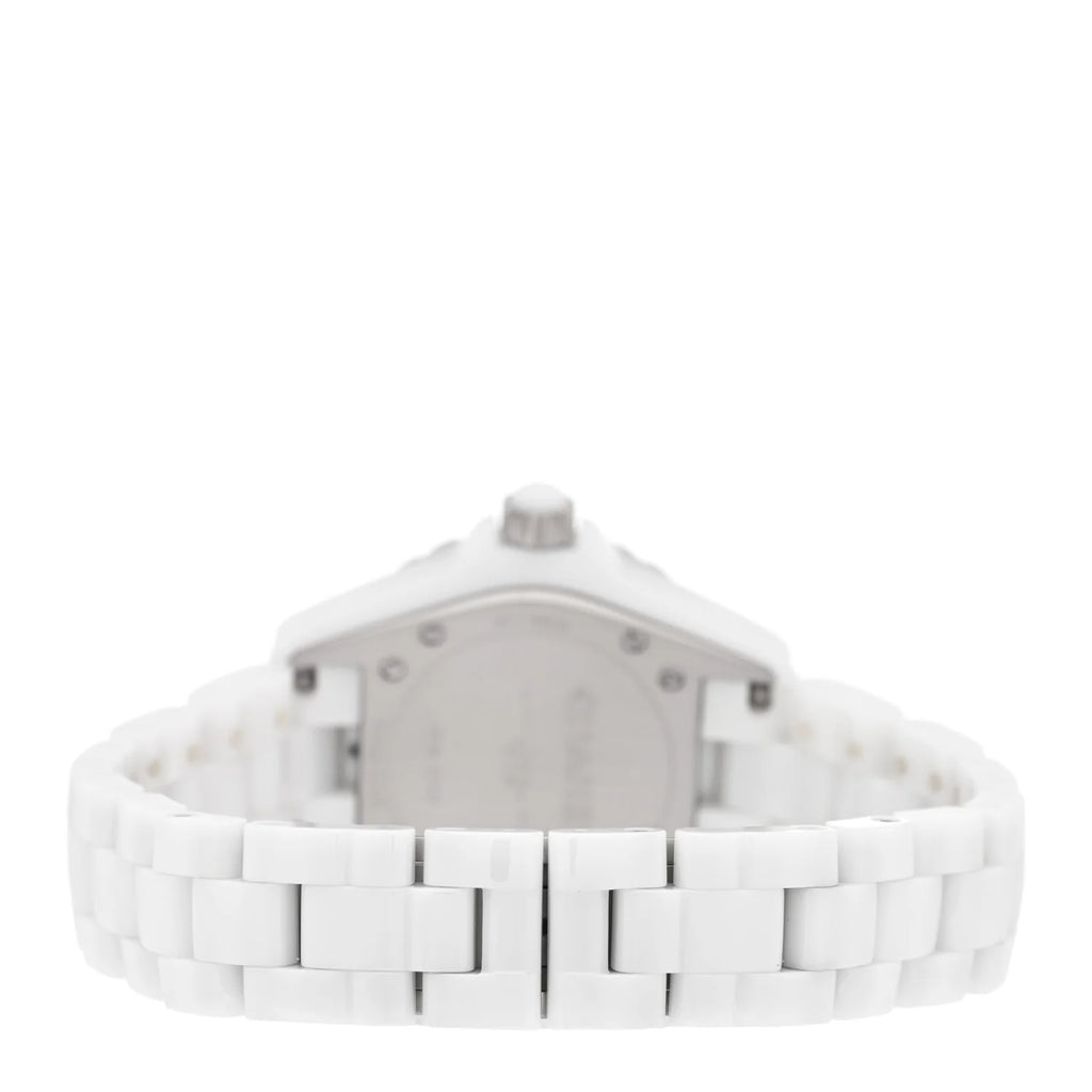 Chanel J12 White Ceramic Diamond
