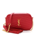 Saint Laurent Red Quilted Lou
