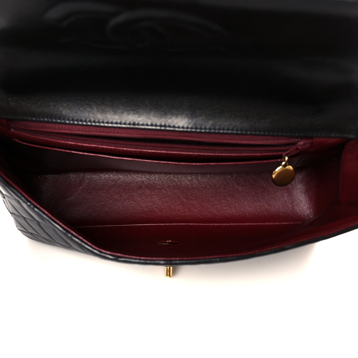 Chanel Black Quilted Lambskin Bag