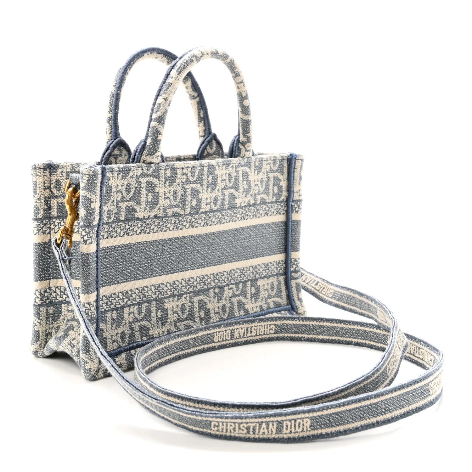 Dior Mini Blue Oblique Tote