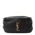 Saint Laurent Black Leather Bumbag