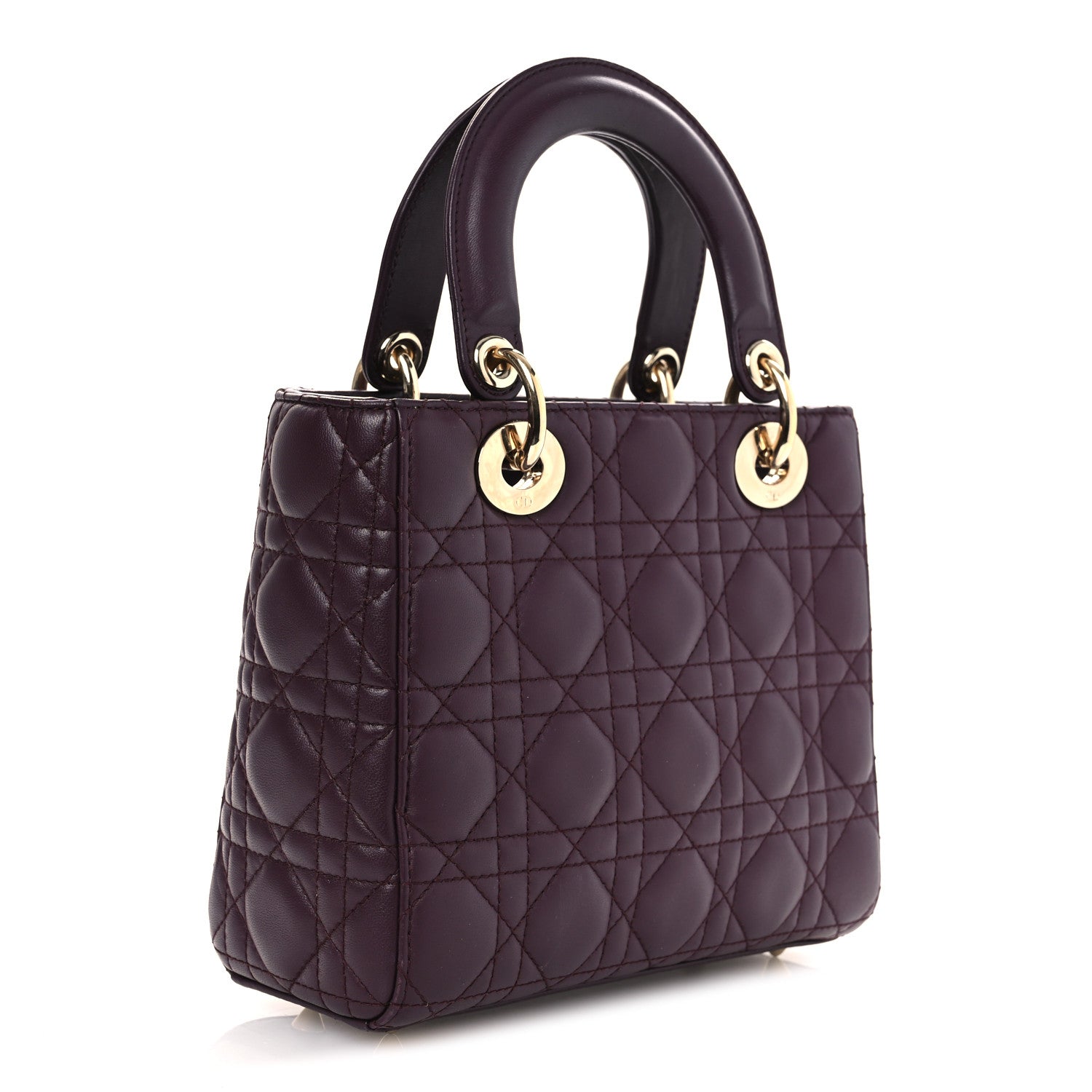 Dior Lady Dior Burgundy Bag