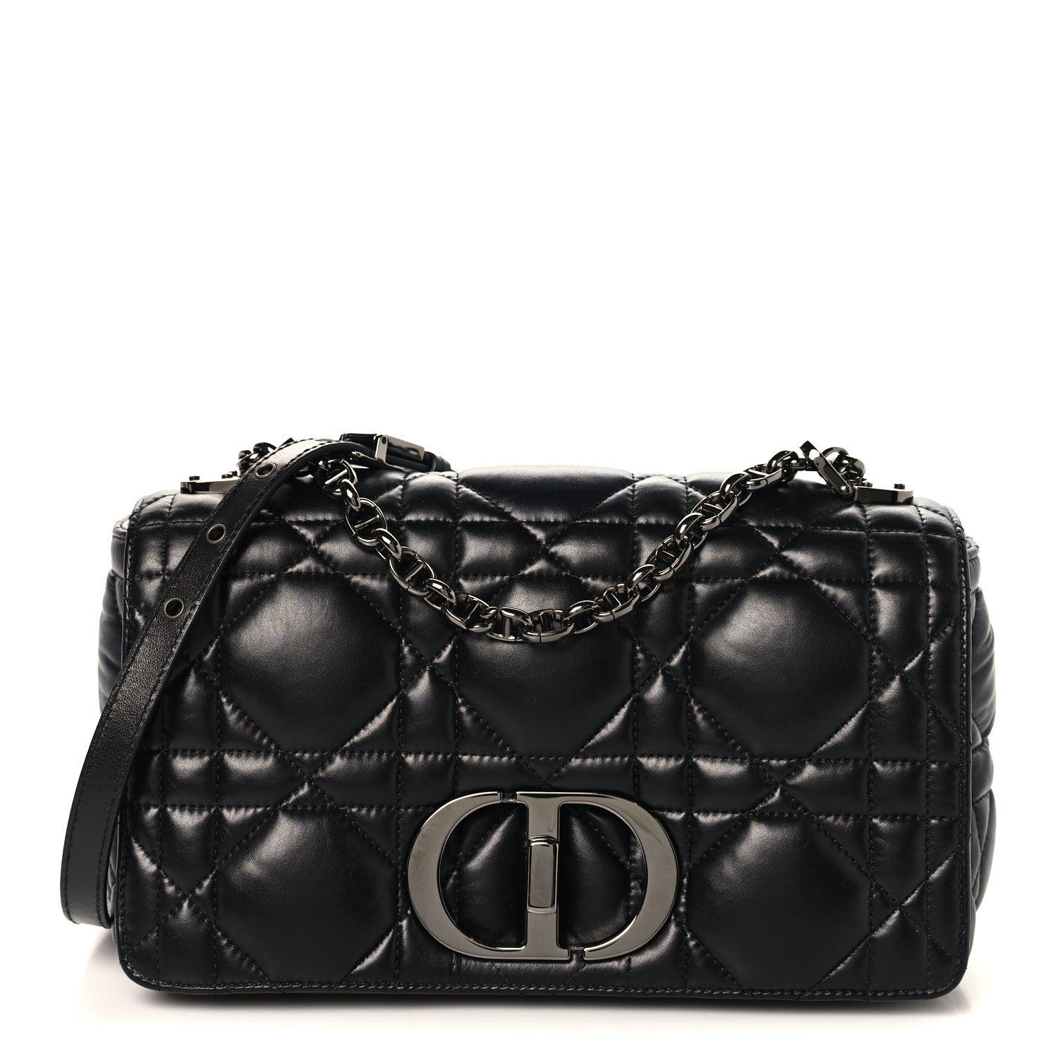 Dior Black Cannage Caro Bag