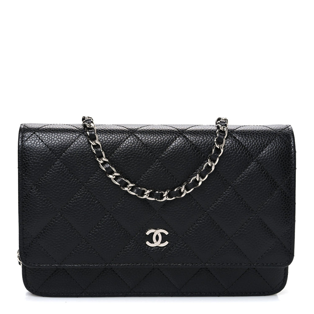 Chanel Black Quilted Caviar Bag