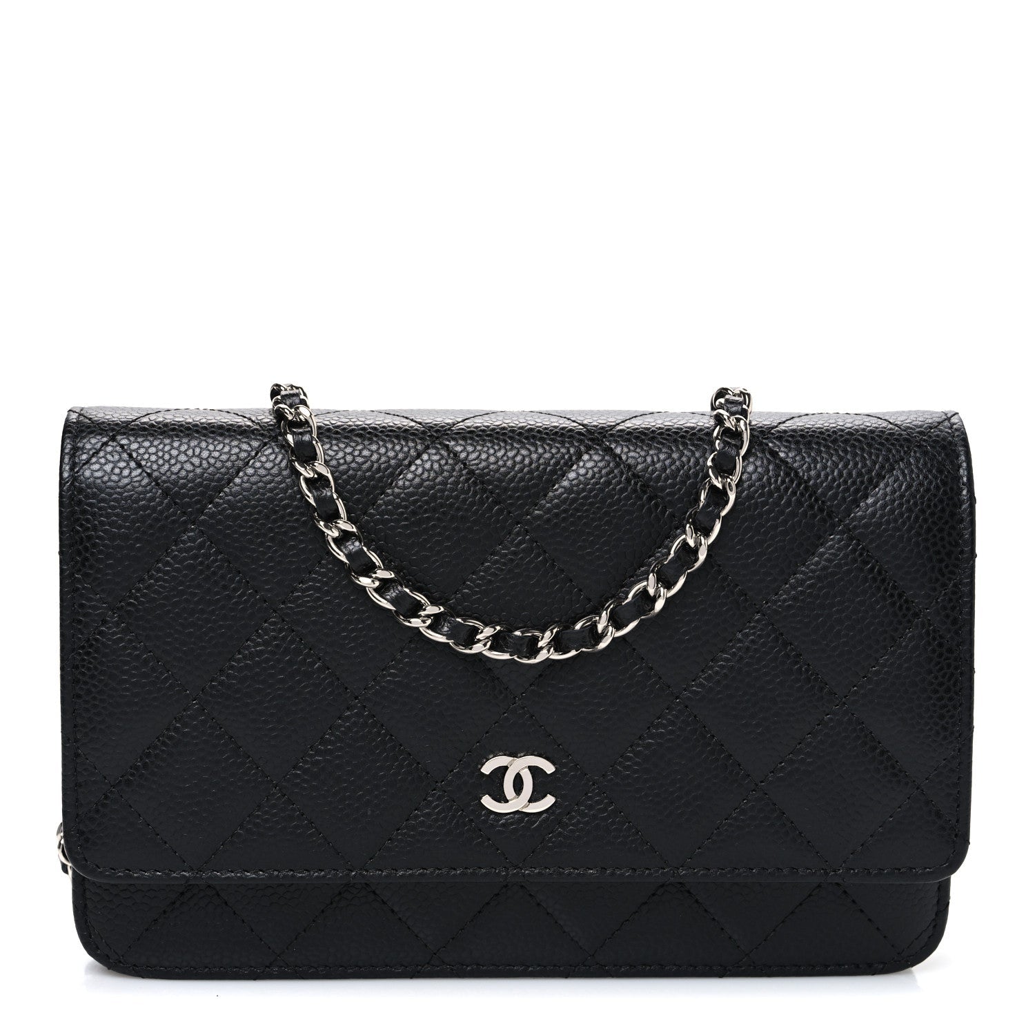 Chanel Black Quilted Caviar Bag