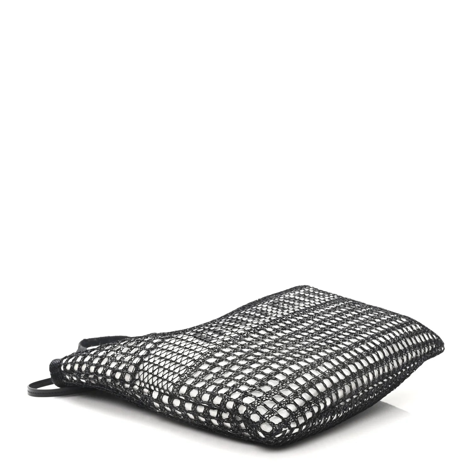 Miu Miu Black Crochet Tote
